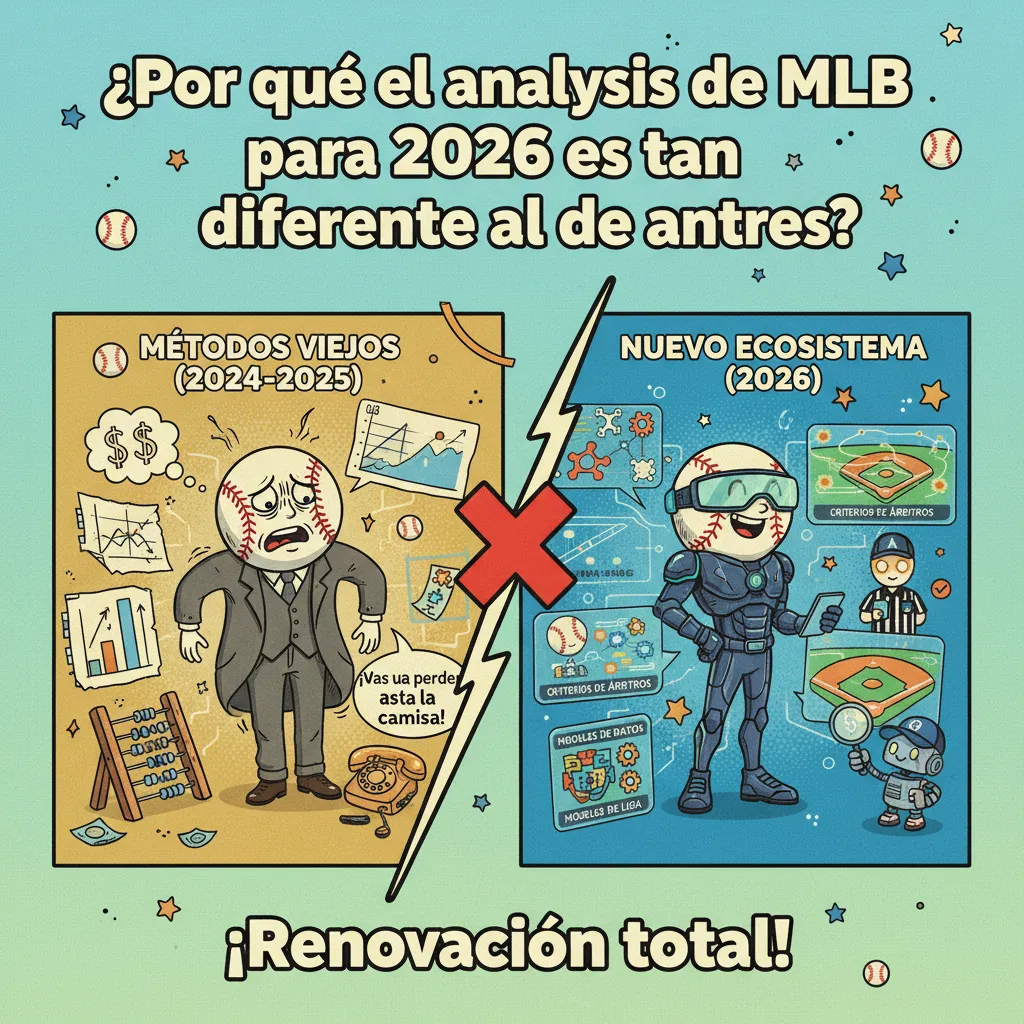 ¿Por qué el análisis de MLB para 2026 es tan diferente al de antes?