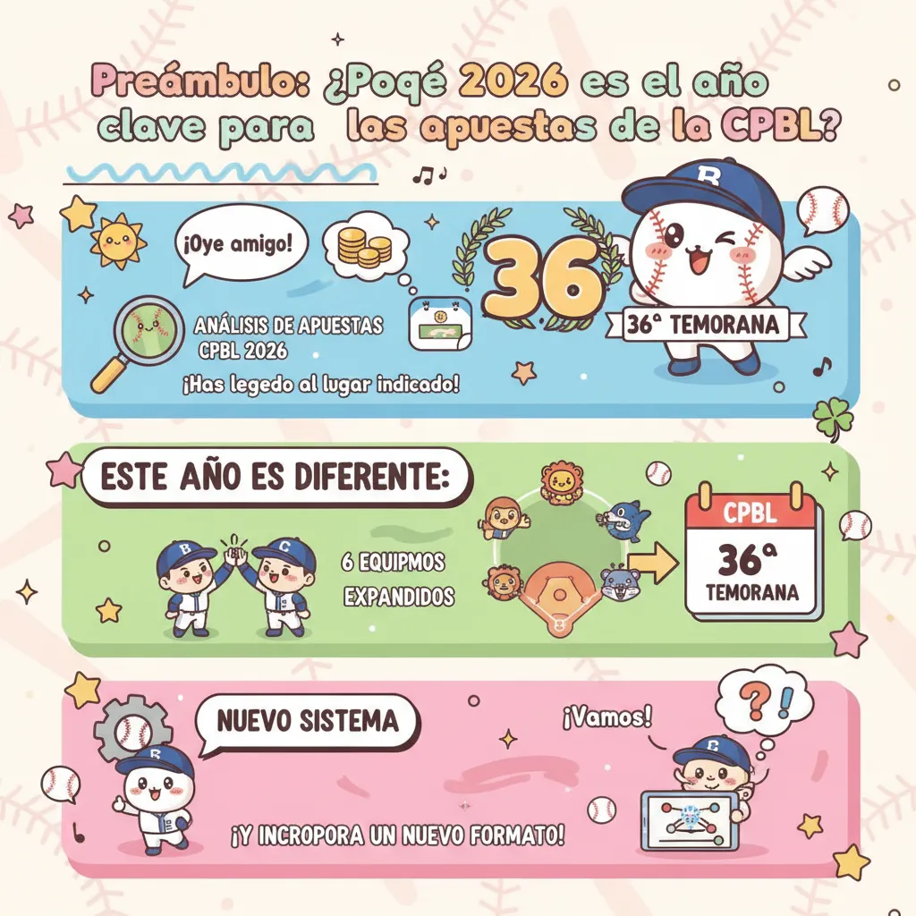 Preámbulo: ¿Por qué 2026 es el año clave para las apuestas de la CPBL?