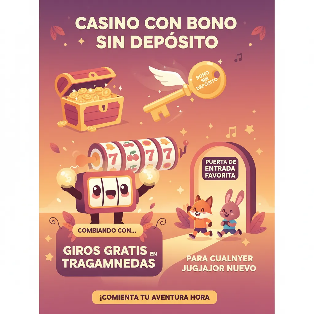 Bono sin depósito y giros gratis en tragamonedas