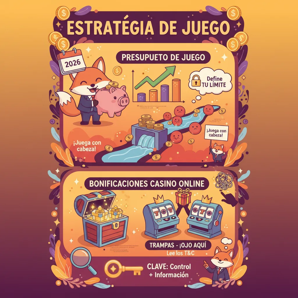 Presupuesto de juego y bonificación en el casino online
